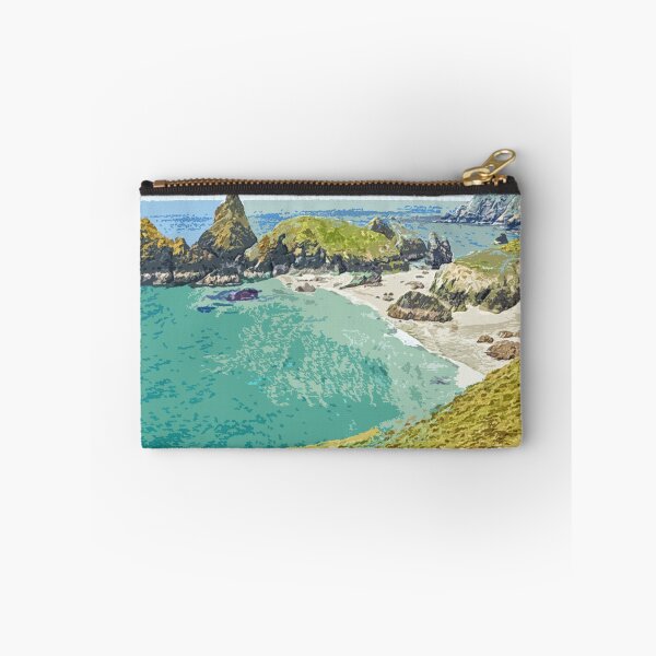 Aperçu de l'œuvre Kynance Cove, Cornouailles. Cadeau de Cornouailles. Paysage de Kernow créée et vendue par BarbaraGlebska.