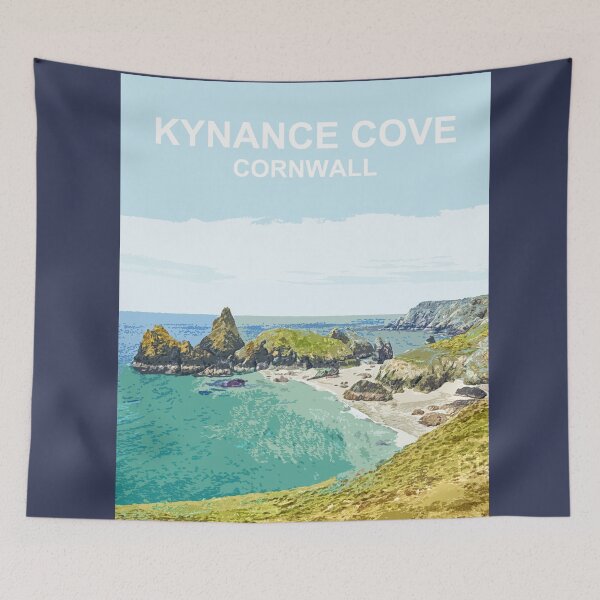 Item preview, Kynance Cove, Cornwall. Cornish gift. Kernow landscape designed and sold by BarbaraGlebska.