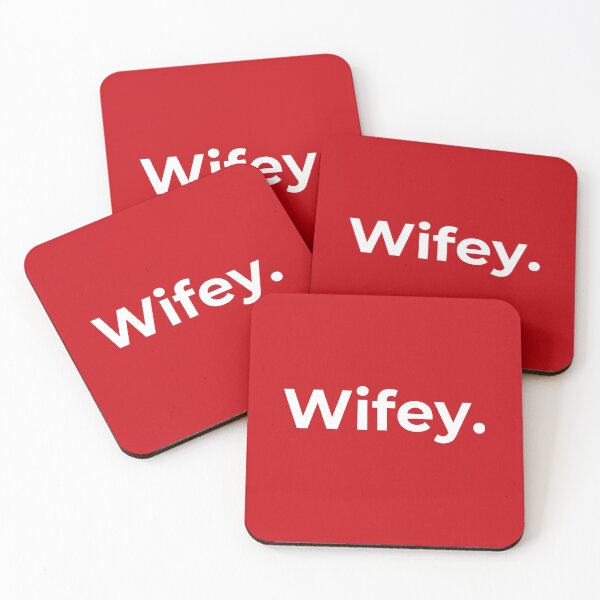 Item preview, WIfey (red) designed and sold by ArtifyAvangard.
