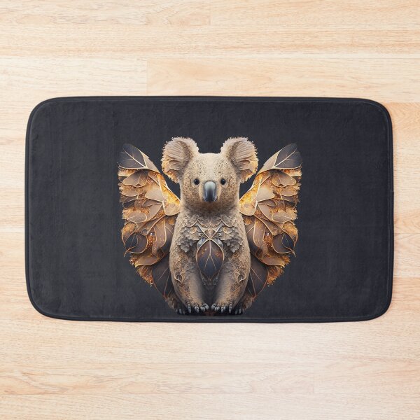 Item preview, Koala angel with wings (cutout version for nice stickers), spirit animal, for koala lovers designed and sold by EmeraldeaArt.