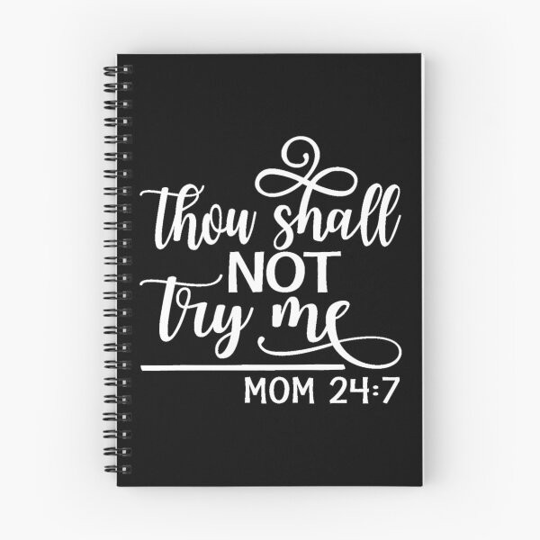 Item preview, Thou Shall Not Try Me designed and sold by MessiahMart.