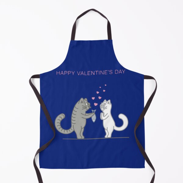 Item preview, happy valentine day-Couple Of Cats In Love Sit In Heart Pssion designed and sold by MetooStore ⭐⭐⭐⭐⭐.