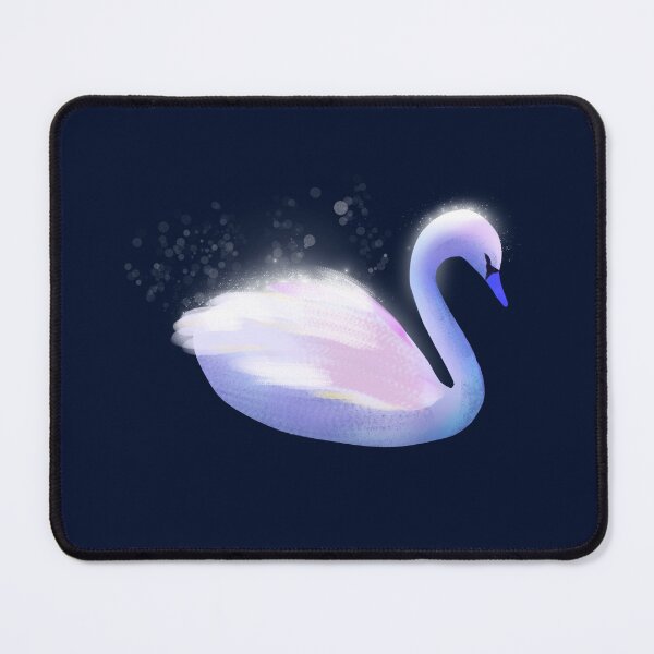 Artikelvorschau, Beautiful Gradual Colorful Purple Pink Swan entworfen und verkauft von UnaWu533.
