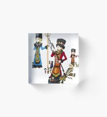 Renaissance Map of Russia Acrylic Block