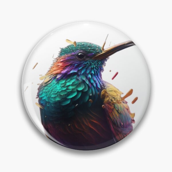 Item preview, Colourful Humming bird - Beautiful designed and sold by GloriousArtSKD.