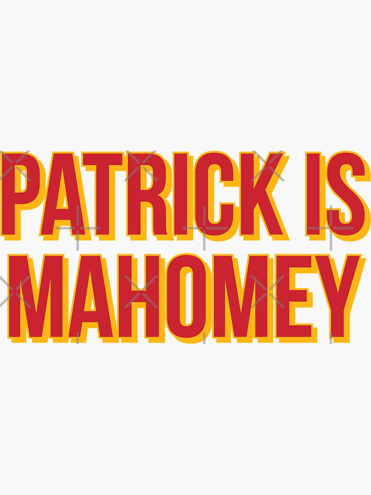 Patrick Mahomes 15 Chiefs  Sticker by fezztee