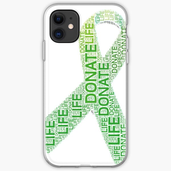 Donate Life Organ Donor Advocate Gift T-Shirt Organ Donation iPhone Soft Case