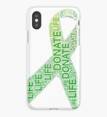 Donate Life Organ Donor Advocate Gift T-Shirt Organ Donation iPhone Case/Skin