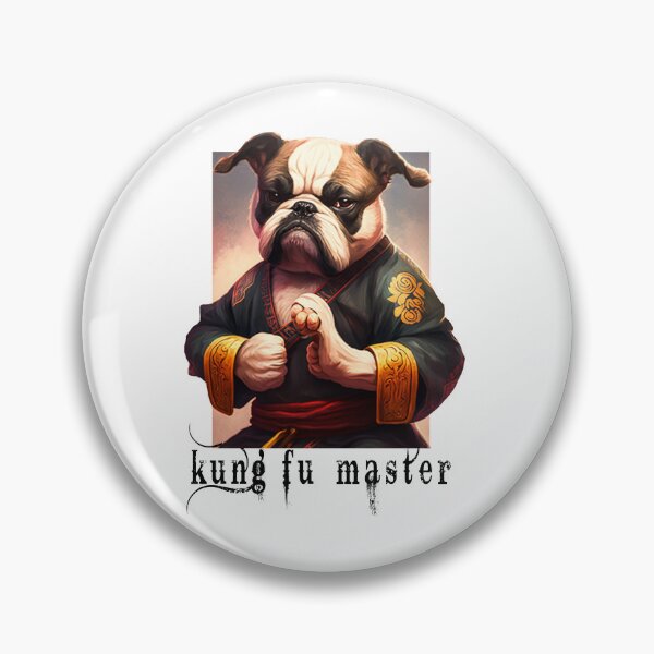 Item preview, kung fu master dog designed and sold by bubbleshop01.