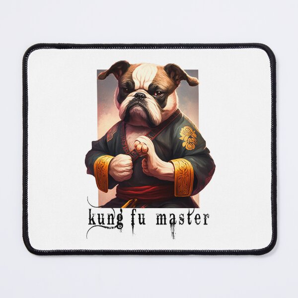 Item preview, kung fu master dog designed and sold by bubbleshop01.