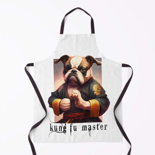 Item preview, kung fu master dog designed and sold by bubbleshop01.
