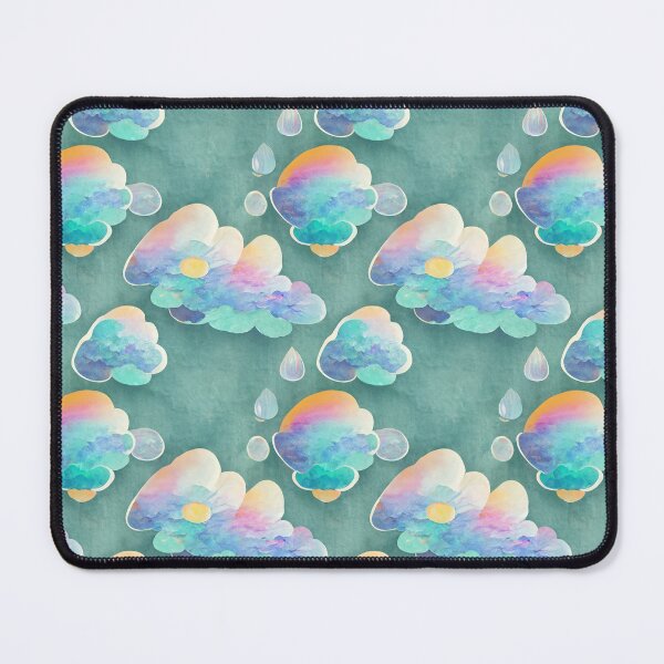 Item preview, Pastel clouds with rain drops designed and sold by YeKnot.