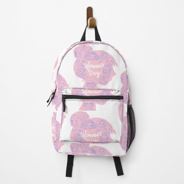 Item preview, International Women´s Day Art illustration in pink and blue designed and sold by Kalin-Lyfe.