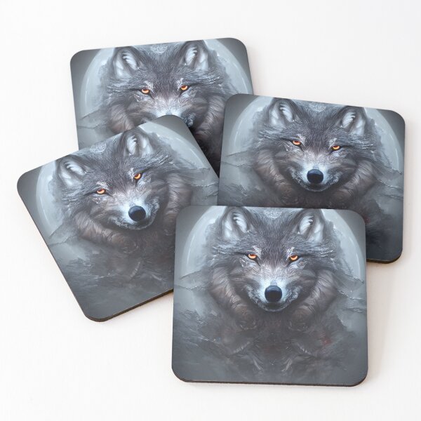 Item preview, Wolf Moon designed and sold by FamiliarPufferfish.