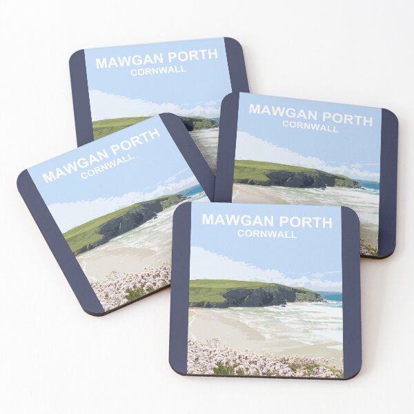 Item preview, Mawgan Porth, Cornualles. Regalo de Cornualles. Kernow paisaje designed and sold by BarbaraGlebska.