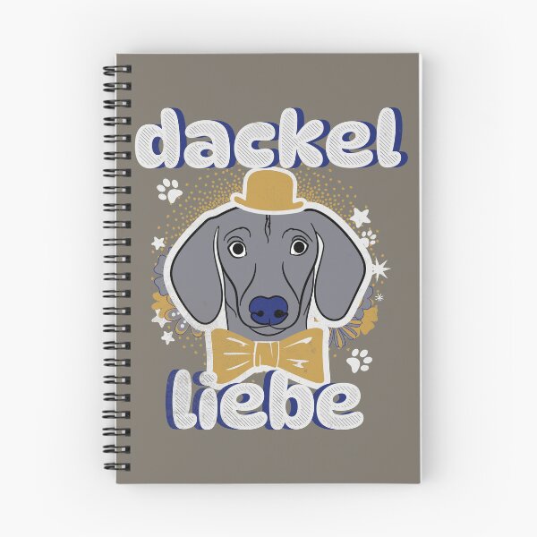 Aperçu de l'œuvre Dackel Liebe Rétro créée et vendue par Hic21.