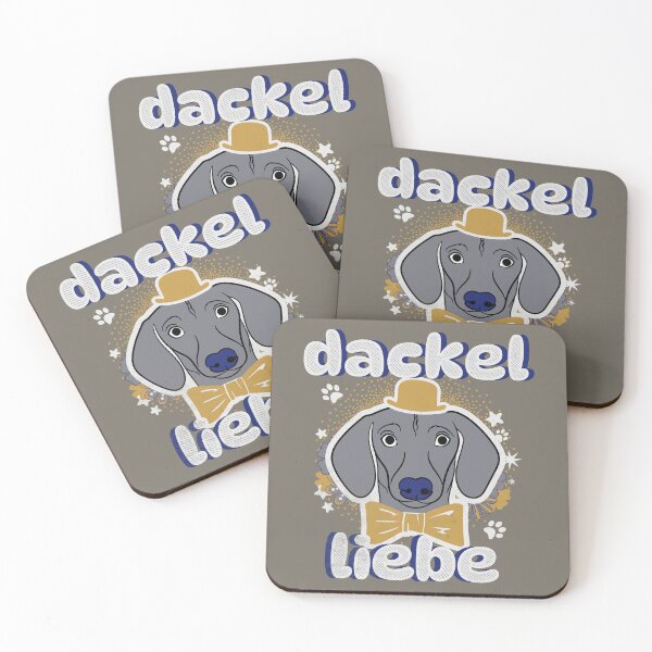 Item preview, Dackel Liebe Retro designed and sold by Hic21.