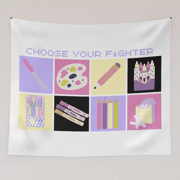 Item preview, Art Choose Your Fighter designed and sold by koolaidcupcake.