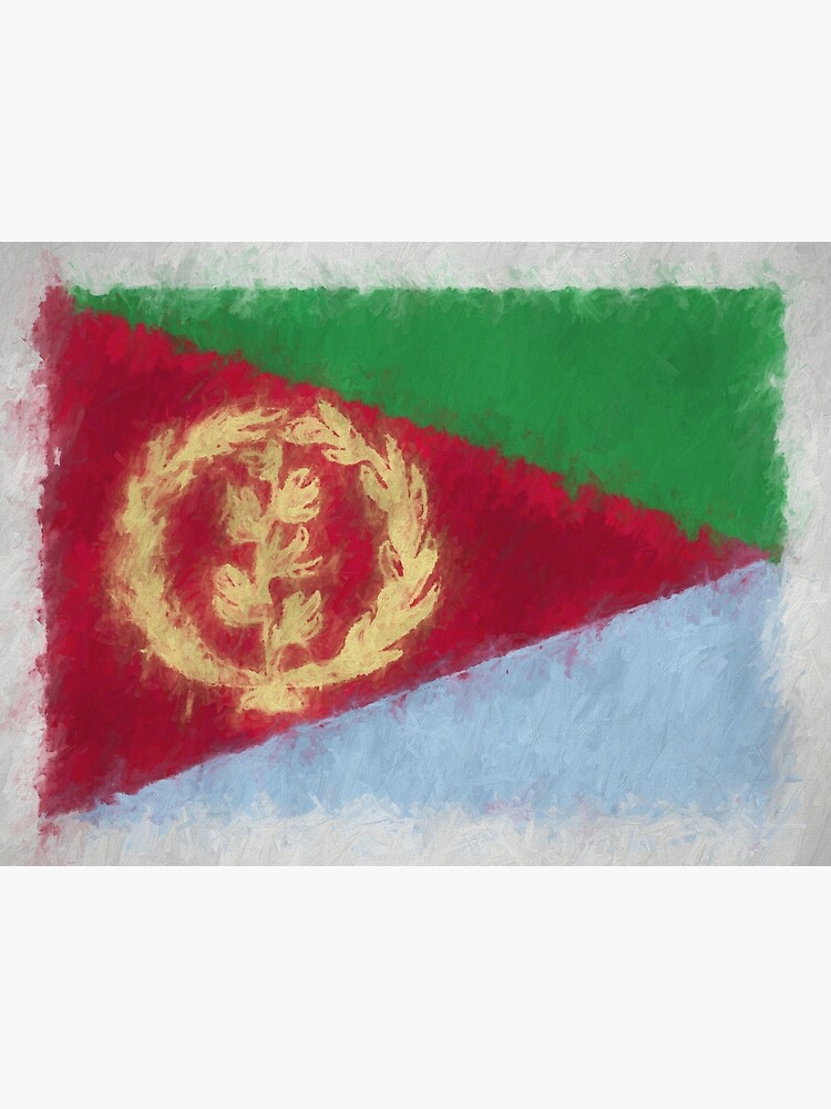 Eritrea Flag Reworked No. 66, Series 4 by 8th-and-f