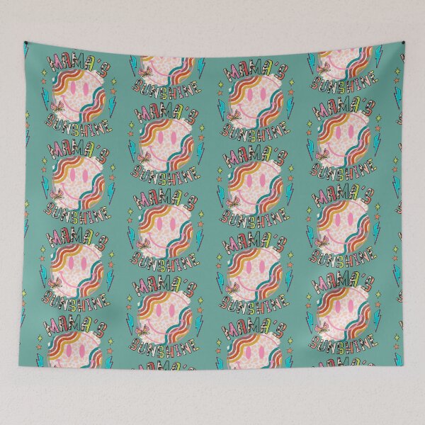 Item preview, Retro Happy Smiley Mama Sunshine designed and sold by dalypdesign.
