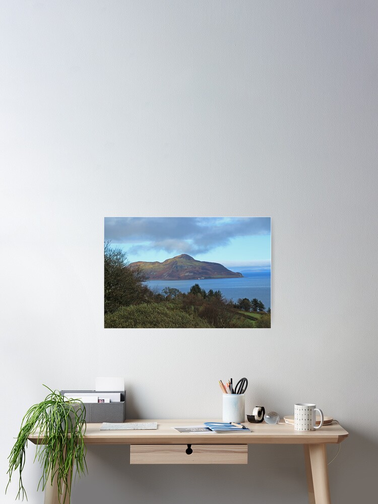 Thumbnail 2 of 3, Poster, Holy Isle view designed and sold by orcadia.