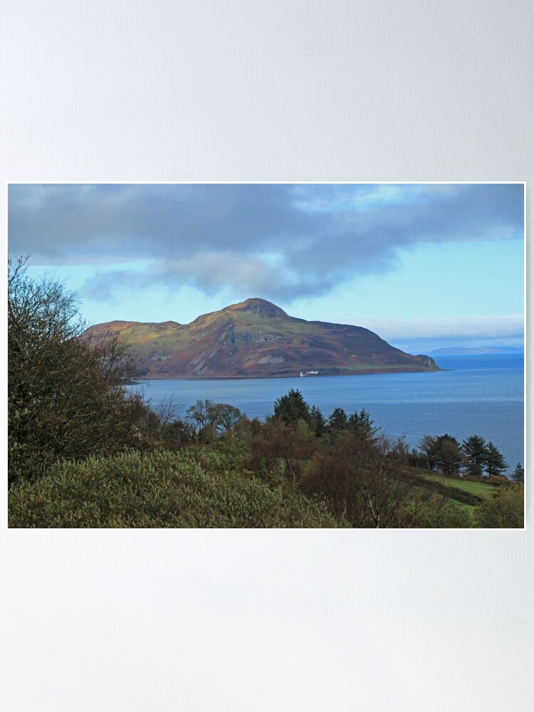 Alternate view of Holy Isle view Poster