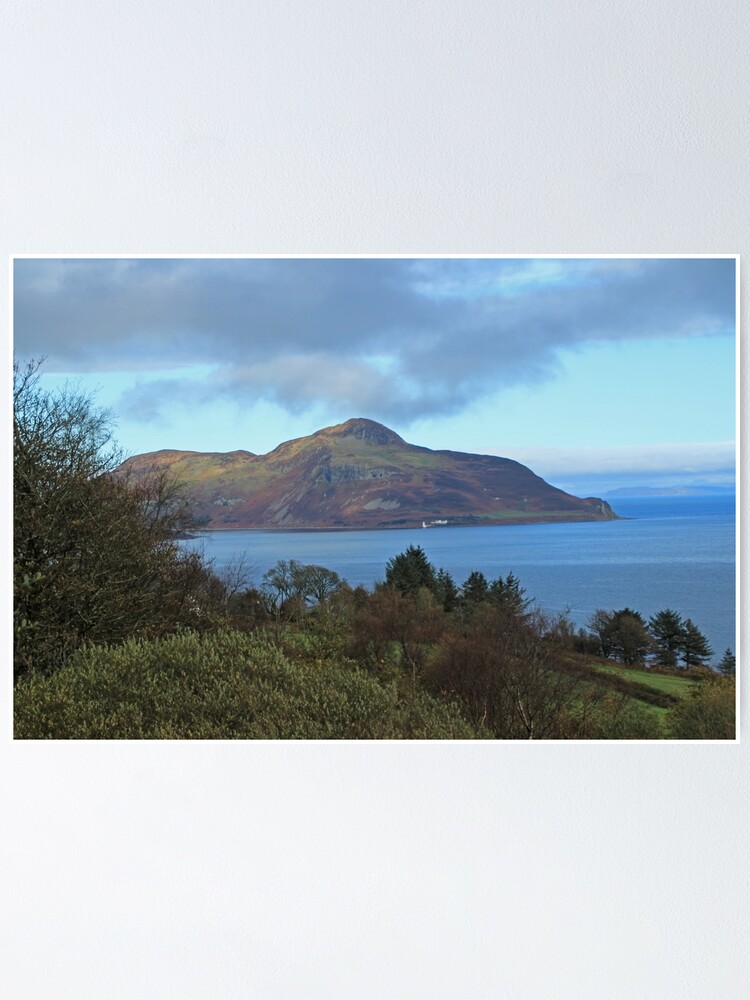Thumbnail 1 of 3, Poster, Holy Isle view designed and sold by orcadia.