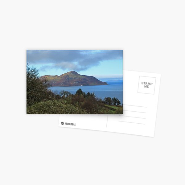 Item preview, Holy Isle view designed and sold by Fiona MacNab.