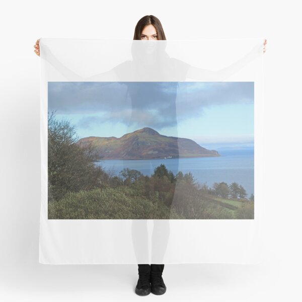 Holy Isle view Scarf