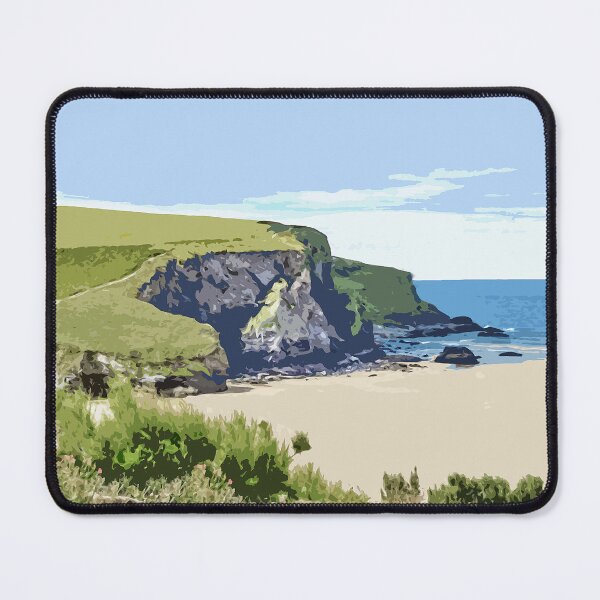 Item preview, Mawgan Porth, Cornwall. Cornish gift. Kernow landscape designed and sold by BarbaraGlebska.