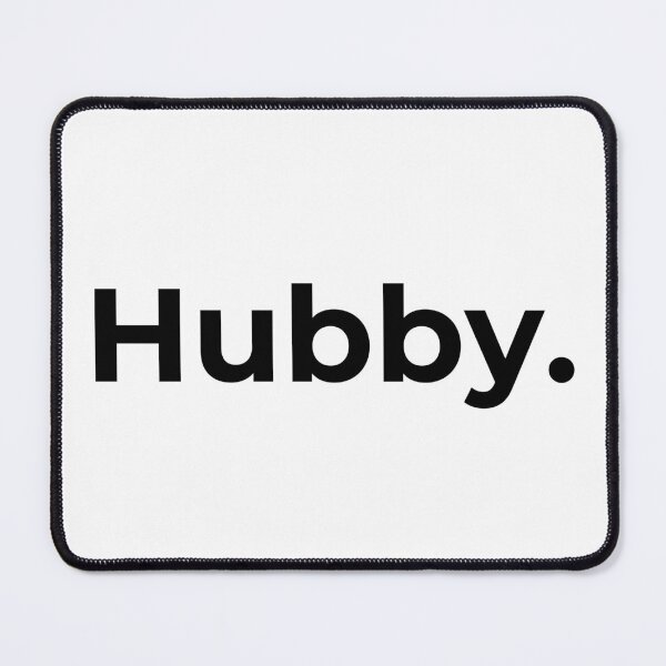 Item preview, Hubby. (white) designed and sold by ArtifyAvangard.