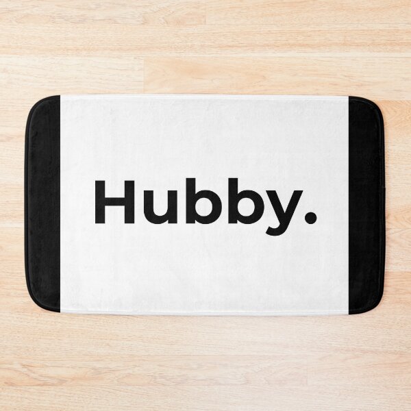 Item preview, Hubby. (white) designed and sold by ArtifyAvangard.