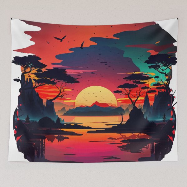 Item preview, Sunset vibes designed and sold by Onoky.