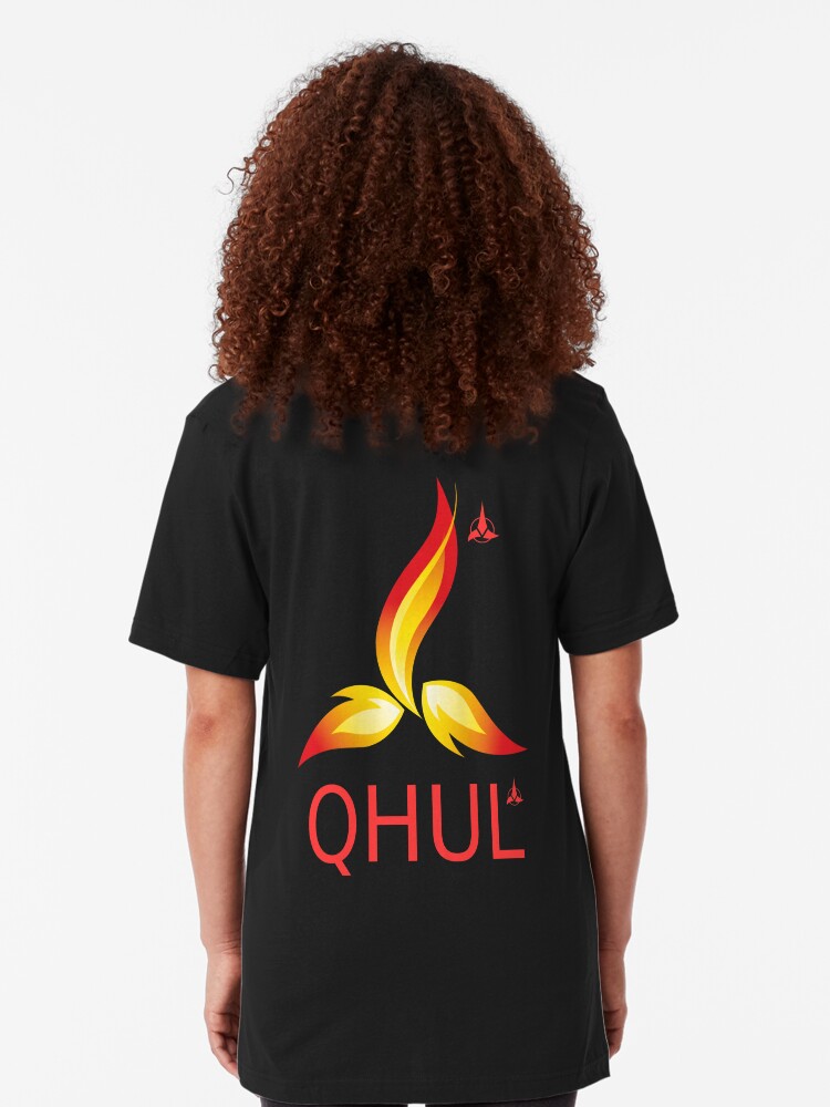 Alternate view of QHUL - health IT for real warriors Slim Fit T-Shirt