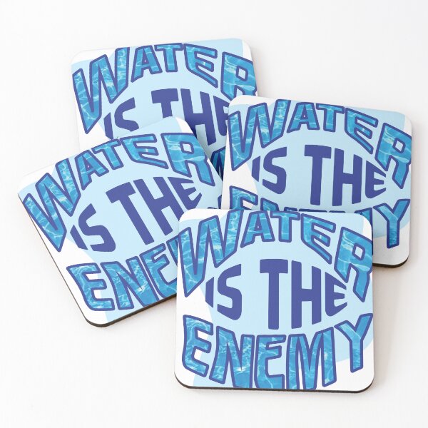 Item preview, Water is the Enemy designed and sold by ByJoDiCo Designs.