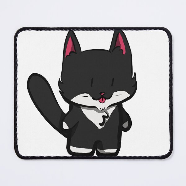 Item preview, Tuxedo Chibi Cat #3 (Maxwell) designed and sold by Partially-Rye-P.