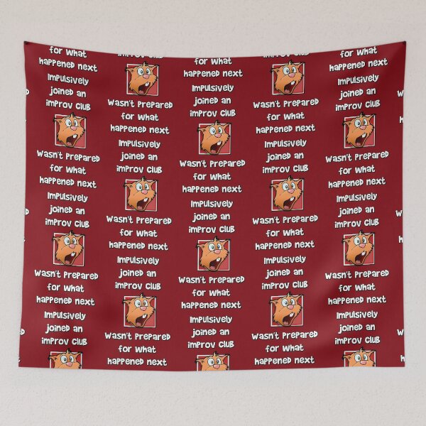 Item preview, Impulsively joined an improv club ... designed and sold by SolidEarthArt.