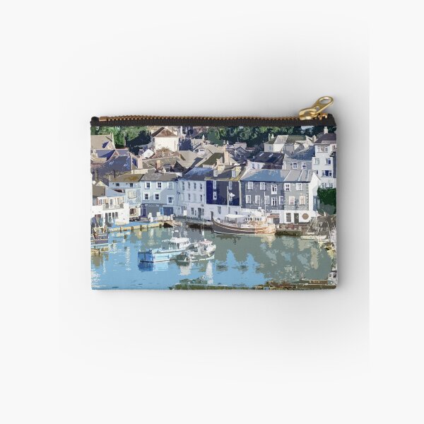 Item preview, Mevagissey, Cornwall. Cornish gift. Kernow fishing harbour designed and sold by BarbaraGlebska.