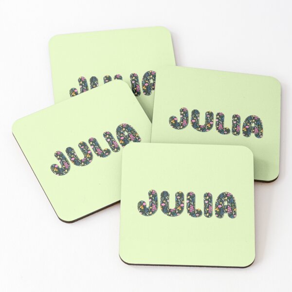 Item preview, Julia name, Julia go green! designed and sold by Danylo Mikhnievych.