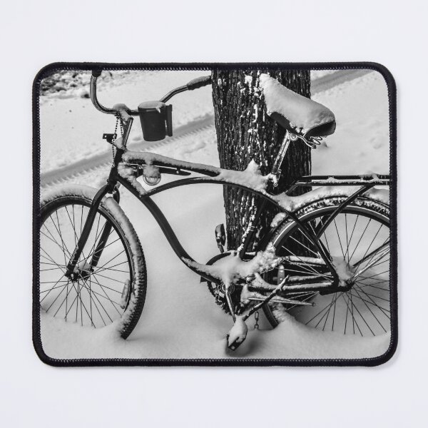 Item preview, Snowy Bicycle designed and sold by ChrissMemories.
