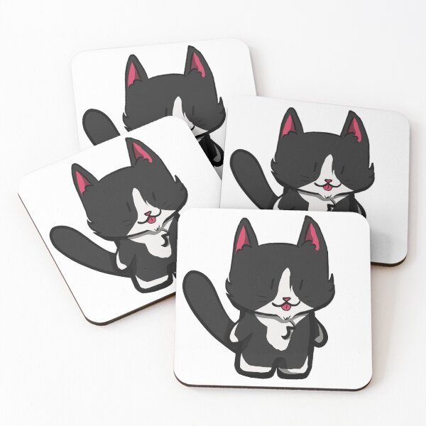 Item preview, Tuxedo Chibi Cat #4 designed and sold by Partially-Rye-P.
