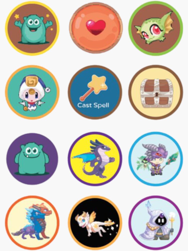 "Prodigy Math Game " Sticker for Sale by breannecanter34 | Redbubble