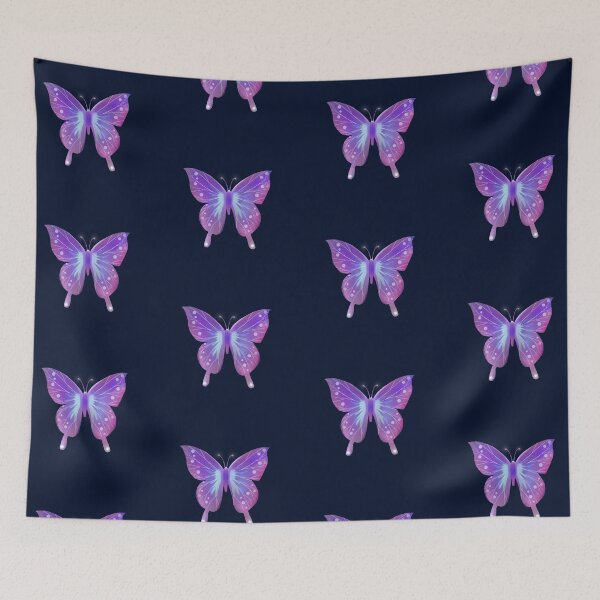Item preview, Beautiful Gradual Colorful Purple Pink Big Butterfly designed and sold by UnaWu533.