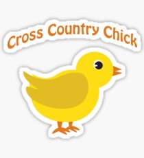 Pegatina Polluelo de Cross Country