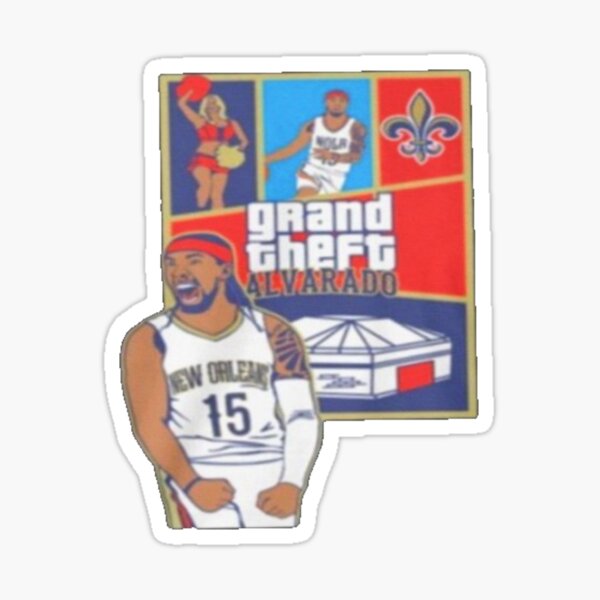 Jose sport Alvarado Basketball Style 2 Sticker for Sale by demmygerrypro