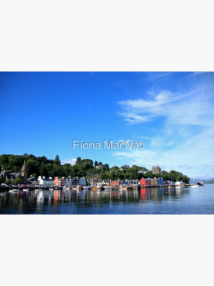 Artwork view, Blue Sky in Balamory designed and sold by Fiona MacNab