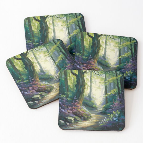 Item preview, Flowered Path designed and sold by Dawn van Doorn.