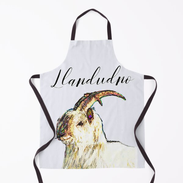 Item preview, LLANDUDNO GREAT ORME GOAT BLACK designed and sold by Marni Scofidio Desi9ns.