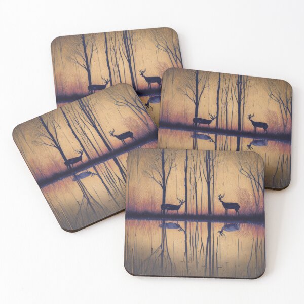 Item preview, The Deer's Thirst Quenched by the Blessed Lake designed and sold by WBP Mart.