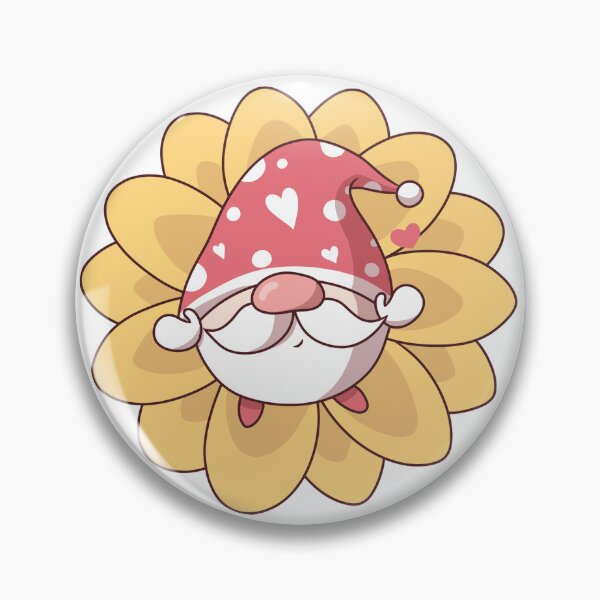 Item preview, Enamored Gnome on a Flower. Valentine's Day designed and sold by AlfredR.